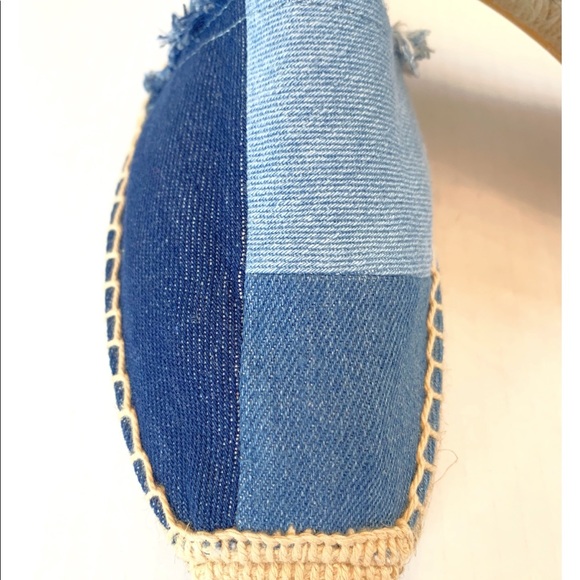Denim patchwork espadrilles - Picture 3 of 5